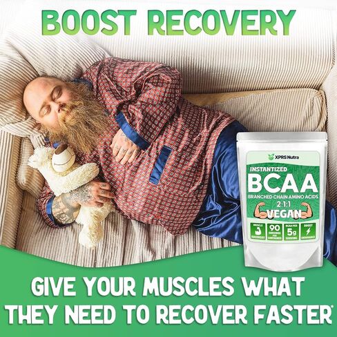مسحوق XPRS Nutra BCAA - مكمل الأحماض الأمينية للرجال - مكملات تجريب BCAA غير منكهة - مكملات الصالة الرياضية للرجال - مكمل الأحماض الأمينية للنساء للتعافي بعد التمرين في صالة الألعاب الرياضية (2 رطل) in Kuwait