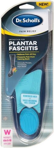 Dr. Scholls Plantar Fasciitis Orthotics Womens (Size 6-10) (Pack of 2) in Saudi Arabia