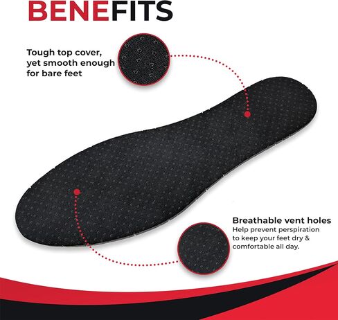 JobSite Odor Stop Insoles - Activated Charcoal Insoles - 2 Pairs in Saudi Arabia