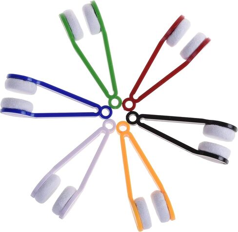 بلوسيل 12 قطعة نظارات شمسية صغيرة نظارات من الألياف الدقيقة فرشاة تنظيف فرشاة تنظيف 1Tool11 in Kuwait