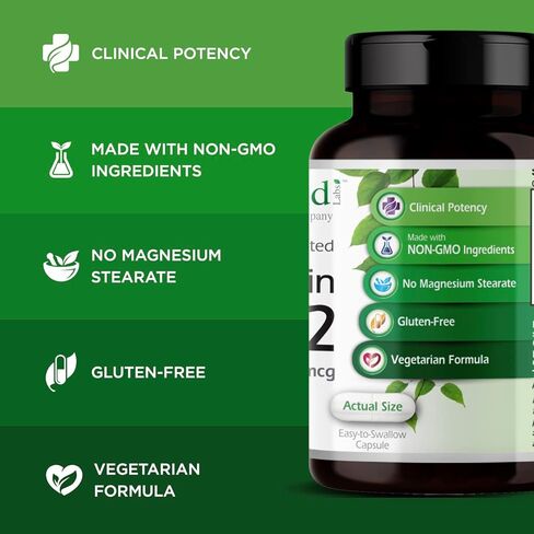 Emerald Labs فيتامين D3 + K2 5000 وحدة دولية - مكمل يومي للقلب والعظام والأسنان وصحة المناعة والدعم العام - 60 كبسولة نباتية in Saudi Arabia