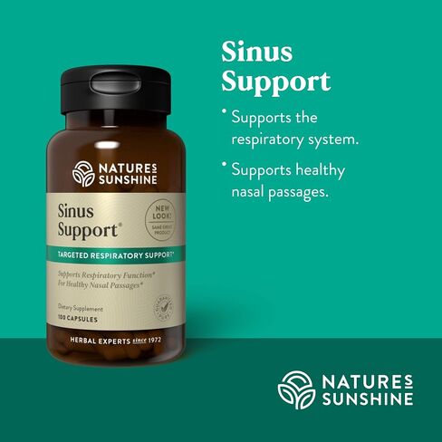 Nature's Sunshine Sinus Support EF, 100 Capsules in Saudi Arabia