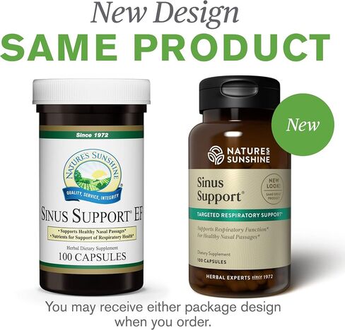Nature's Sunshine Sinus Support EF, 100 Capsules in Saudi Arabia