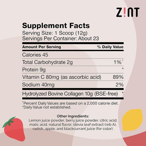 مسحوق ببتيدات الكولاجين من زنت (32 أونصة): معتمد من باليو وكيتو - حبيبات كولاجين هيدروليزات من النوعين الأول والثالث لتعزيز الامتصاص - بروتين متحلل إنزيميًا للنساء والرجال in Kuwait