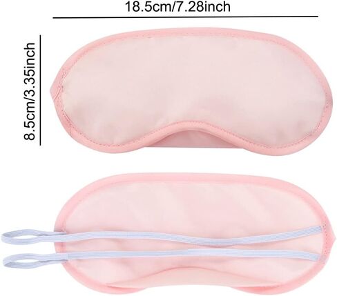 AKOAK 10 Pieces Game Party Sleep Travel Eye Mask, Lightweight Shading Eye Protection Rest Eye Mask, with Nose Pad and Adjustable Strap, Unisex (Pink) in Saudi Arabia