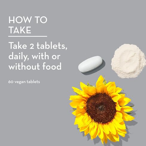 حصلت HUM على الكالسيوم - مكمل نباتي للعظام + الأسنان لسهولة الامتصاص المعزز (60 قرصًا نباتيًا، كمية تكفي لمدة 30 يومًا) in Kuwait