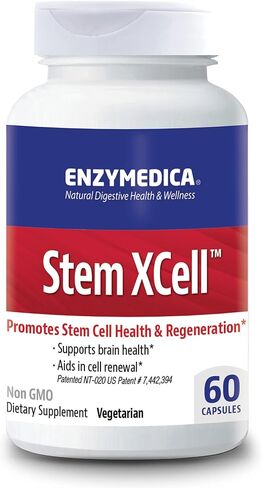Enzymedica, Stem XCell, Enzyme and Antioxidant Support for Brain and Cellular Health, 60 Capsules in Saudi Arabia
