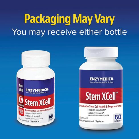 Enzymedica, Stem XCell, Enzyme and Antioxidant Support for Brain and Cellular Health, 60 Capsules in Saudi Arabia