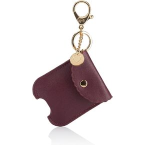 Itzy Ritzy Hand Sanitizer Holder; Fits 2-Ounce Bottles of Hand Sanitizer (Not Included); Clips to Diaper Bag, Purse or Travel Bag, Blush