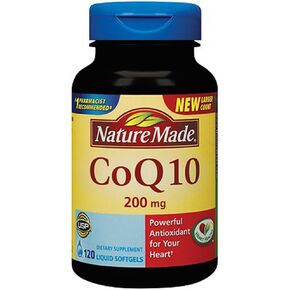 Nature Made CoQ10 Naturally Orange 200 mg - Dietary Supplement 120 Softgels in Saudi Arabia