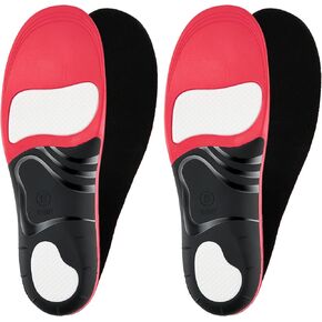 نعال داخلية لدعم قوس التهاب اللفافة الأخمصية للقدم المسطحة، والقوس العالي، وألم القدم، ونعال داخلية لتقويم آلام القوس للنساء والرجال، مقاس M in Kuwait