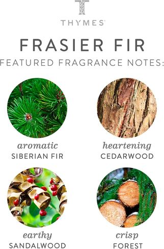 Thymes Frasier Fir Pine Needle Candle - 40 Oz in Kuwait
