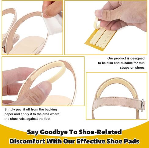 24 قطعة من وسائد النساء وحزام الكعب ومقابض الكعب العالي ووسادة رقيقة ومقابض النساء والرجال أحذية فضفاضة، أسود وبيج، بطانات كعب لاصقة in Kuwait