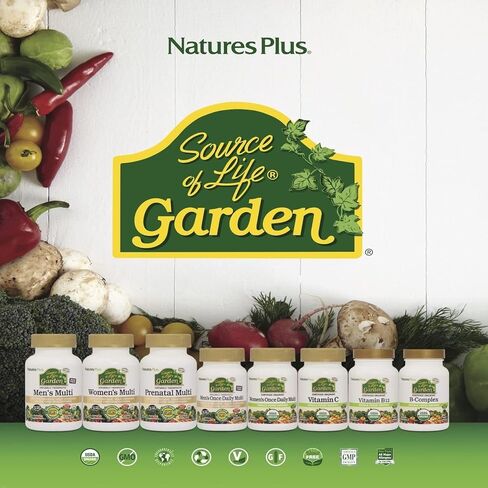 NaturesPlus Source of Life Garden Organic Bone Supplement with AlgaeCal - 1000 mg - Calcium, Magnesium - 120 Vegan Capsules (30 Servings) in Saudi Arabia