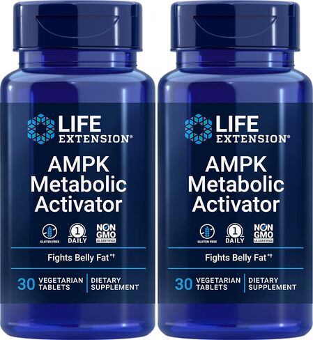 Life Extension AMPK منشط التمثيل الغذائي 30 قرصًا (عبوة من قطعتين) in Saudi Arabia