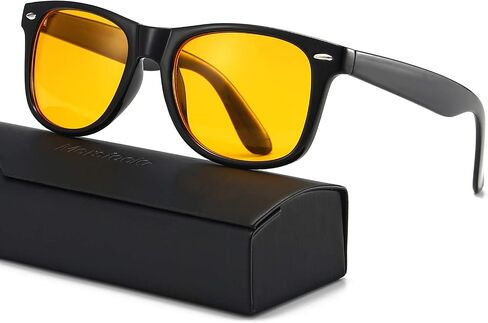 Gysnail Blue Light Blocking Computer Glasses Men/Women, Eye Fatigue Relieve & Better Sleep, Blue Blocker Gaming Glasses in Kuwait