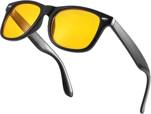 Gysnail Blue Light Blocking Computer Glasses Men/Women, Eye Fatigue Relieve & Better Sleep, Blue Blocker Gaming Glasses in Kuwait