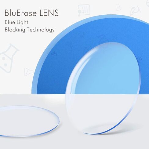 نظارات Leaead لحجب الضوء الأزرق بإطار معدني مانع للضوء الأزرق ومضادة لإجهاد العين ومضادة للأشعة فوق البنفسجية للكمبيوتر/الألعاب/التلفزيون/الهواتف للرجال in Kuwait