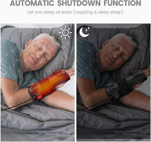 Heated Shoulder Wrap for Men Women, Electric Heating Pad Strap for Shoulder, Shoulder Heating Pad, Heated Shoulder Braces, 3 Heat Settings in Kuwait