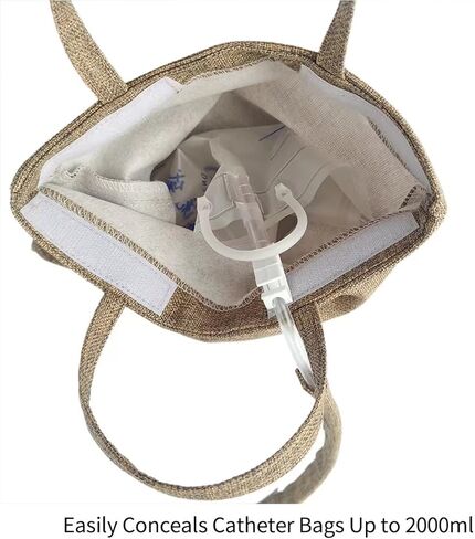 غطاء حقيبة قسطرة البول حقيبة الساق القسطرة حامل تصريف البول للرجال والنساء 2000 مل in Kuwait