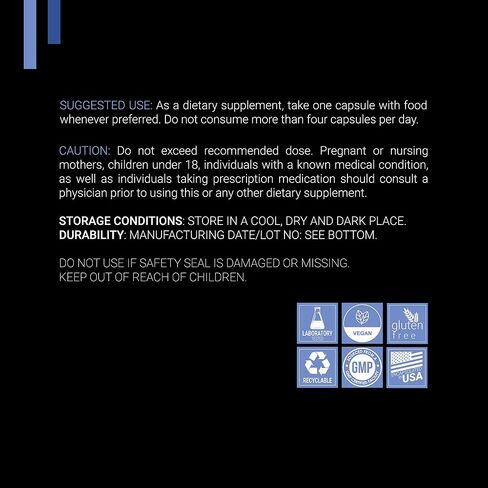 Bilberry Extract 1000mg, 25% Anthocyanins 50mg - 120 Count (V-Capsules) / 120 Servings; European Blueberry: Manufactured in a cGMP-Registered Facility in USA; Vegan & Gluten Free in Saudi Arabia