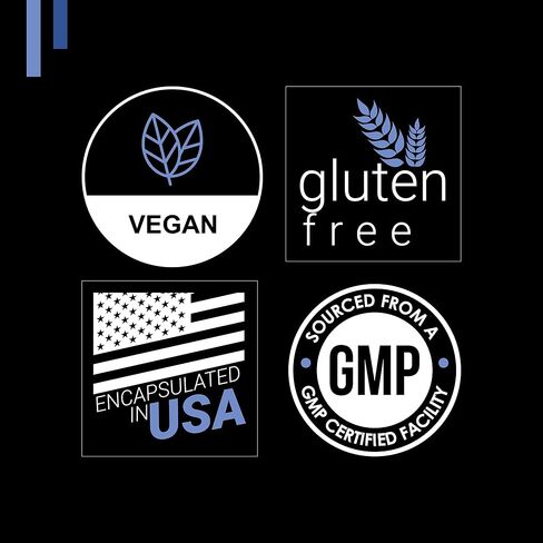 Bilberry Extract 1000mg, 25% Anthocyanins 50mg - 120 Count (V-Capsules) / 120 Servings; European Blueberry: Manufactured in a cGMP-Registered Facility in USA; Vegan & Gluten Free in Saudi Arabia