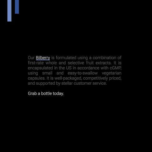 Bilberry Extract 1000mg, 25% Anthocyanins 50mg - 120 Count (V-Capsules) / 120 Servings; European Blueberry: Manufactured in a cGMP-Registered Facility in USA; Vegan & Gluten Free in Saudi Arabia
