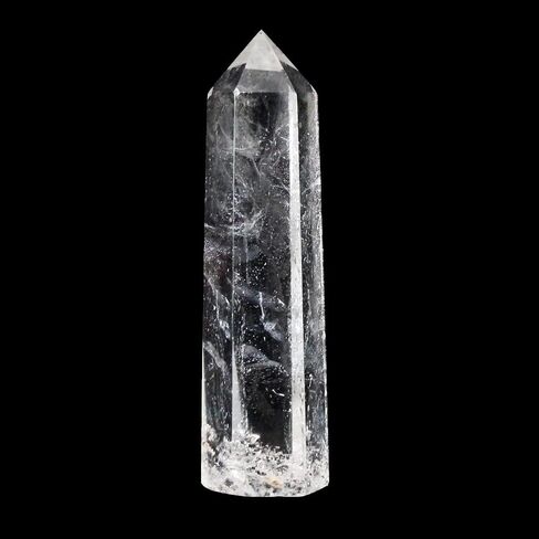 KINO Natural Amazonite Stone Blue Calcite Crystal Quartz Tower Healing Wand Point Faceted Prism Carved Stone Figurine Meditation Therapy (Amazonite) in Saudi Arabia