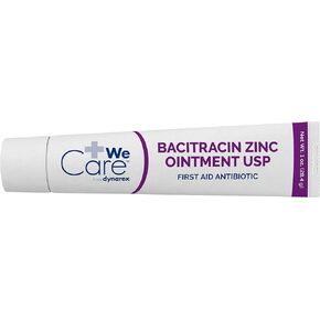 Dynarex Bacitracin Ointment, Zinc Ointment, 1 oz Tube