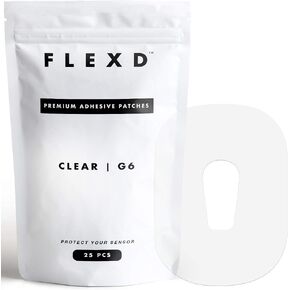 Flexd - رقعات لاصقة حرة (30 قطعة) - أغطية رقعة لاصقة Libre لـ CGM - أسمر ضارب للصفرة in Kuwait