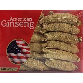 Hand Selected A Grade American Ginseng Root Large Short (4 Oz. Box) in Saudi Arabia