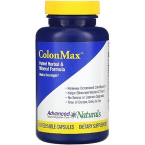 Advanced Naturals Colonmax Caps, 100 Count, Blue and White (16900) in Saudi Arabia