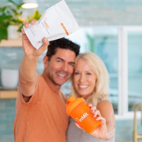 InMit Daytime Intermittent Fasting Support Drink That Provides Nourishment with 9 Essential Ingredients Electrolytes | Vegan-Friendly, Gluten-Free, Non-GMO, Dairy-Free | Orange Citrus in Saudi Arabia