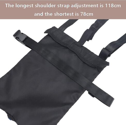 غطاء حقيبة البول مع غطاء حقيبة القسطرة القابل للفصل، حامل كونسيلر للبطن من فولي قسطرة مع إبزيم سريع الفك حزام فخذ، مقاوم للماء. in Kuwait