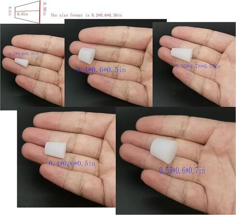 15 قطعة (6 قطع احجام مختلفة) من جليدليو من السيليكون اللين لشد البطن لشفط الدهون او اصلاح الفتق السري، 6 قطع (عبوة من 1)، (cdg005) in Kuwait
