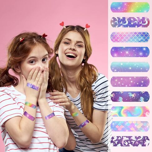 Patelai 300 Pieces Kids Bandages Bulk 10 Styles Children's Adhesive Bandages Flexible Colorful Cute Cartoon Bandages Waterproof Breathable Stickers Protection Care Cuts for Girls Boys(Spider) in Kuwait