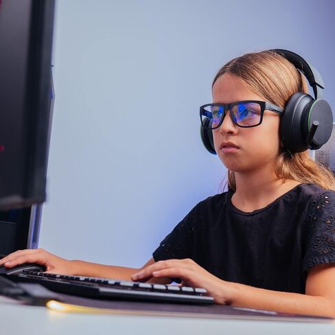 Horus X • Blue Light Blocking Gaming Glasses for Kids and Teens - Boys and Girls (PC, Games, TV, Smartphones) in Kuwait