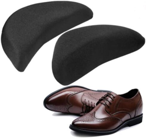 زوجان من وسادات حشو أصابع القدم، حشوات حشو أحذية قابلة لإعادة الاستخدام، حشو إسفنجي لأصابع القدم للنساء بكعب عالٍ، سدادة إصبع القدم، نصف إسفنجة، نعال للقدم، وسادات مضادة للألم، حشو أحذية in Kuwait