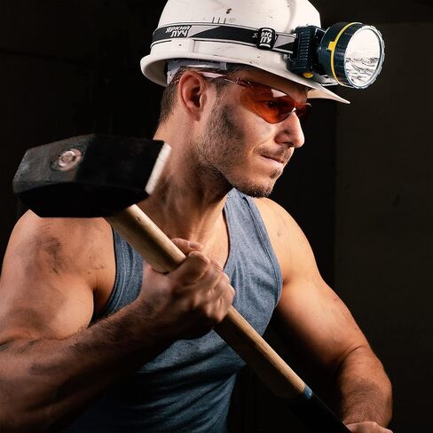 نظارات NoCry خفيفة الوزن تحجب الضوء الأزرق مع عدسات برتقالية، مضادة للضباب وطلاء مضاد للخدش وحماية من الأشعة فوق البنفسجية 400؛ معتمد من ANSI Z87.1 in Kuwait