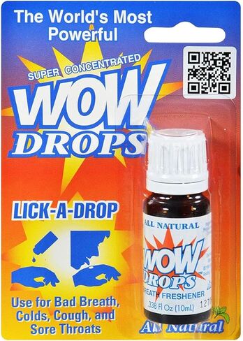 Wow Drops Breath Freshener - 2 Pack in Kuwait