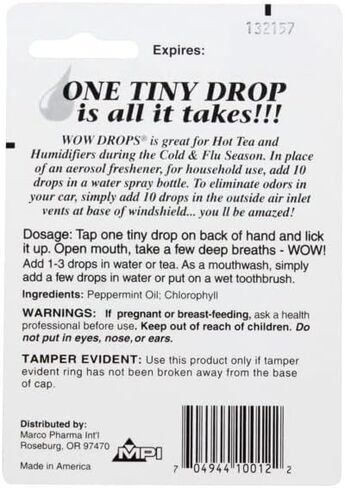 Wow Drops Breath Freshener - 2 Pack in Kuwait