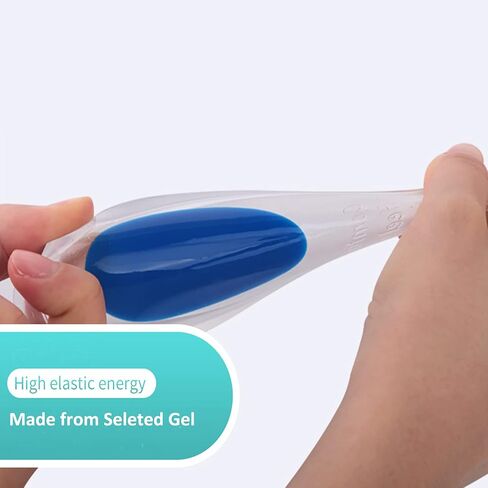 أكواب كعب MICPANG لألم الكعب، أكواب جل لالتهاب اللفافة الأخمصية، وسادات أكواب للكعب من السيليكون لتسكين آلام العظام، واقيات لتخفيف آلام قدمك المتقرحة أو الكدمات، أفضل نعل داخلي in Kuwait
