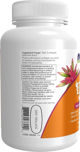 NOW Supplements، فيتامينات متعددة للسيدات مع زهرة الربيع المسائية والتوت البري والشاي الأخضر وسيليكا ذيل الحصان ومرافق الإنزيم Q10، 180 كبسولة هلامية in Saudi Arabia