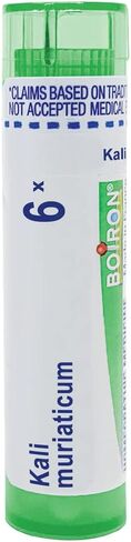 Boiron Kali Muriaticum 6X لاحتقان الأنف مع إفرازات الأنف البيضاء - 80 حبة in Saudi Arabia