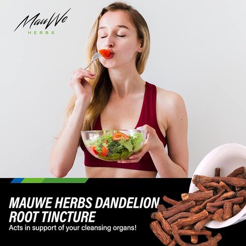 Dandelion Root Liquid Extract - Organic Dandelion Tincture - Vegan Dandelion Root Drops Supplement for Cleansing, Digestive Function & Immunity - 2 Fl. Oz in Kuwait
