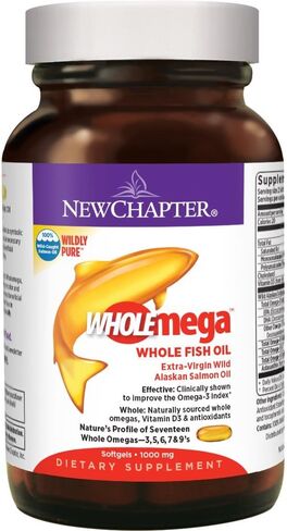 زيت سمك كامل مع أوميجا من نيو تشابتر - 60 قطعة in Kuwait