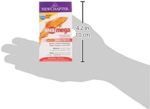 زيت سمك كامل مع أوميجا من نيو تشابتر - 60 قطعة in Kuwait