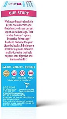 Digestive Advantage Fast Acting Enzymes Plus Daily Probiotic Capsules, (32 Count in A Box) - Helps Support Breakdown of Hard to Digest Foods & Helps Prevent Gas*, Supports Digestive & Immune Health* in Kuwait