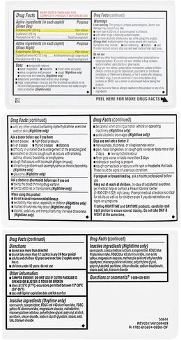 Rite Aid Maximum Strength Daytime and Nighttime Sinus Relief Caplets - 20 Count | Sinus & Cold Medicine | Cough & Cold Medicine | Cold Medicine for Adults | Sinus Pressure & Tension Headache Relief in Saudi Arabia
