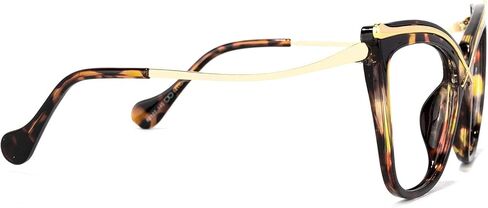 Vooglam Cat Eye Frame Blue Light Blocking Glasses for Women Anti UV Eyestrain Eyewear Janina OX006465 in Kuwait